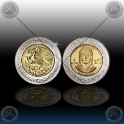 MEHIKA 5 Pesos 2010 "La Soldadera"